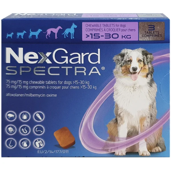 NEXGARD SPECTRA 15.1 A 30KG